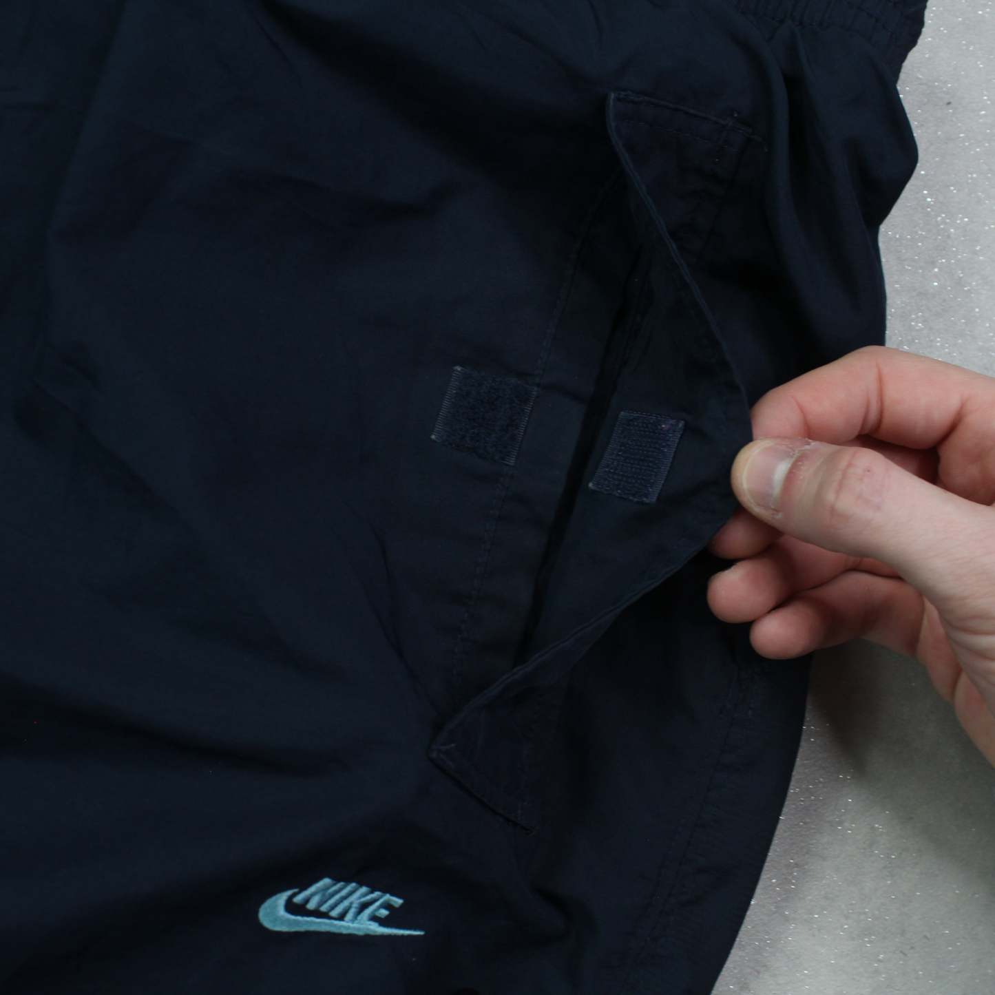 RARE 2000s Air Trackpants Navy-OSI