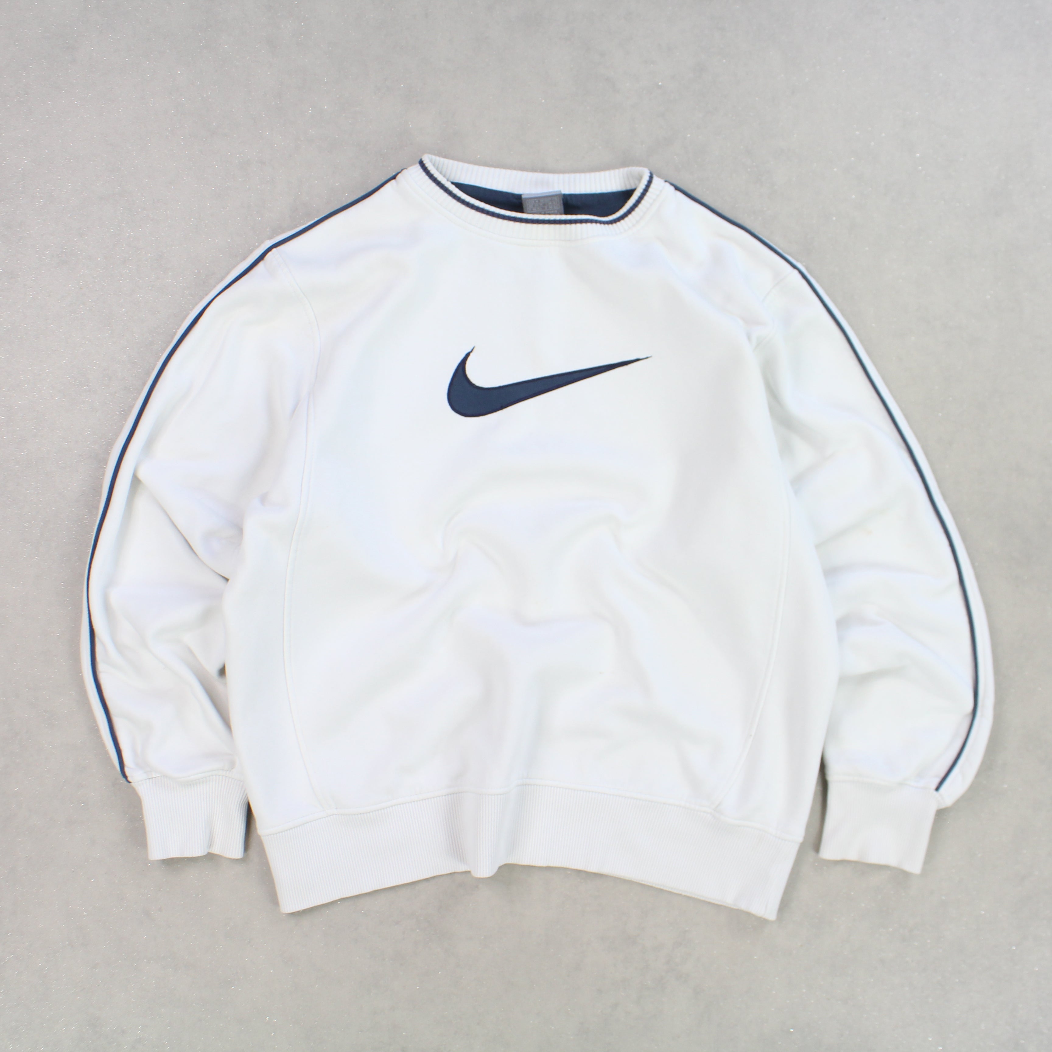 RARE 2000s  Heavyweight Sweatshirt White-OSI