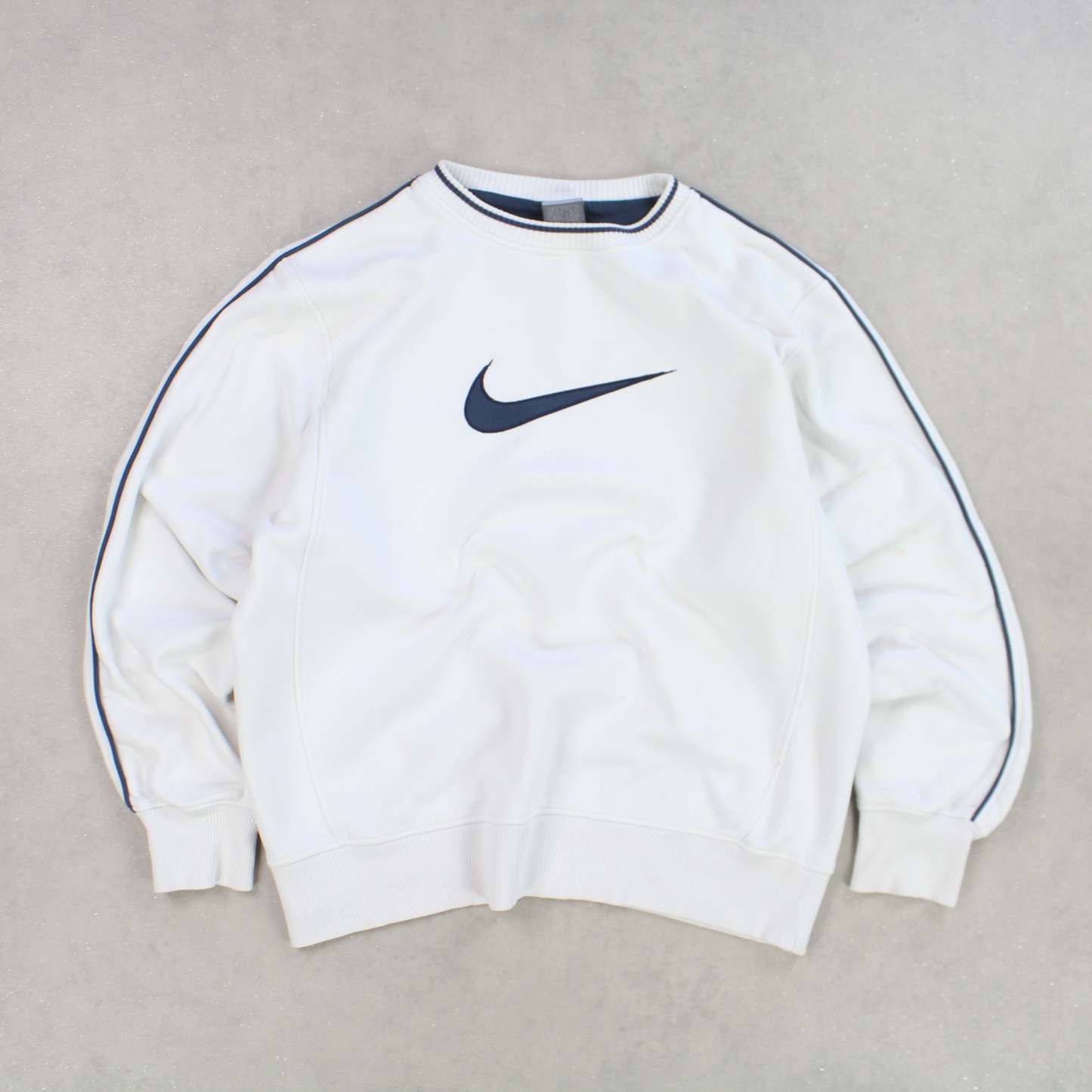 RARE 2000s  Heavyweight Sweatshirt White-OSI