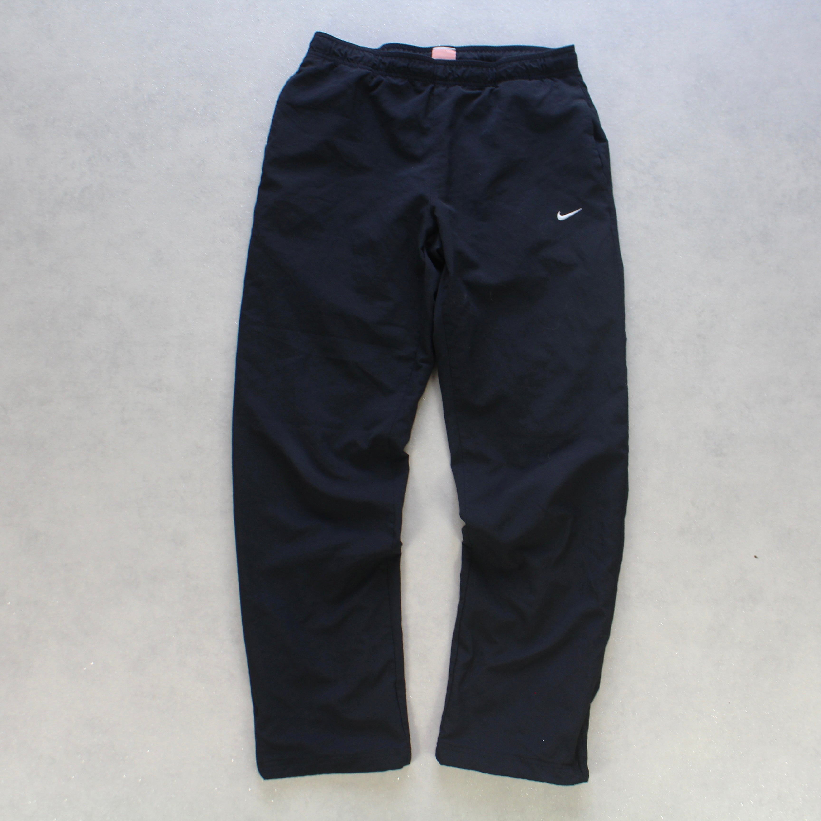 RARE 2000s Trackpants Black-OSI