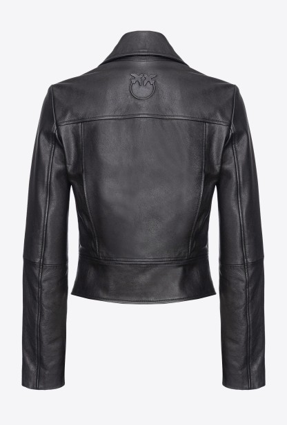 Biker Jacket in Nappa Leather-OSI