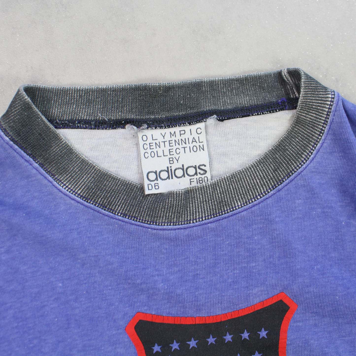 SUPER RARE 1 Of 1 1980s Sweatshirt Purple-OSI