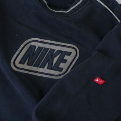 RARE 2000s  Sweatshirt Black-OSI