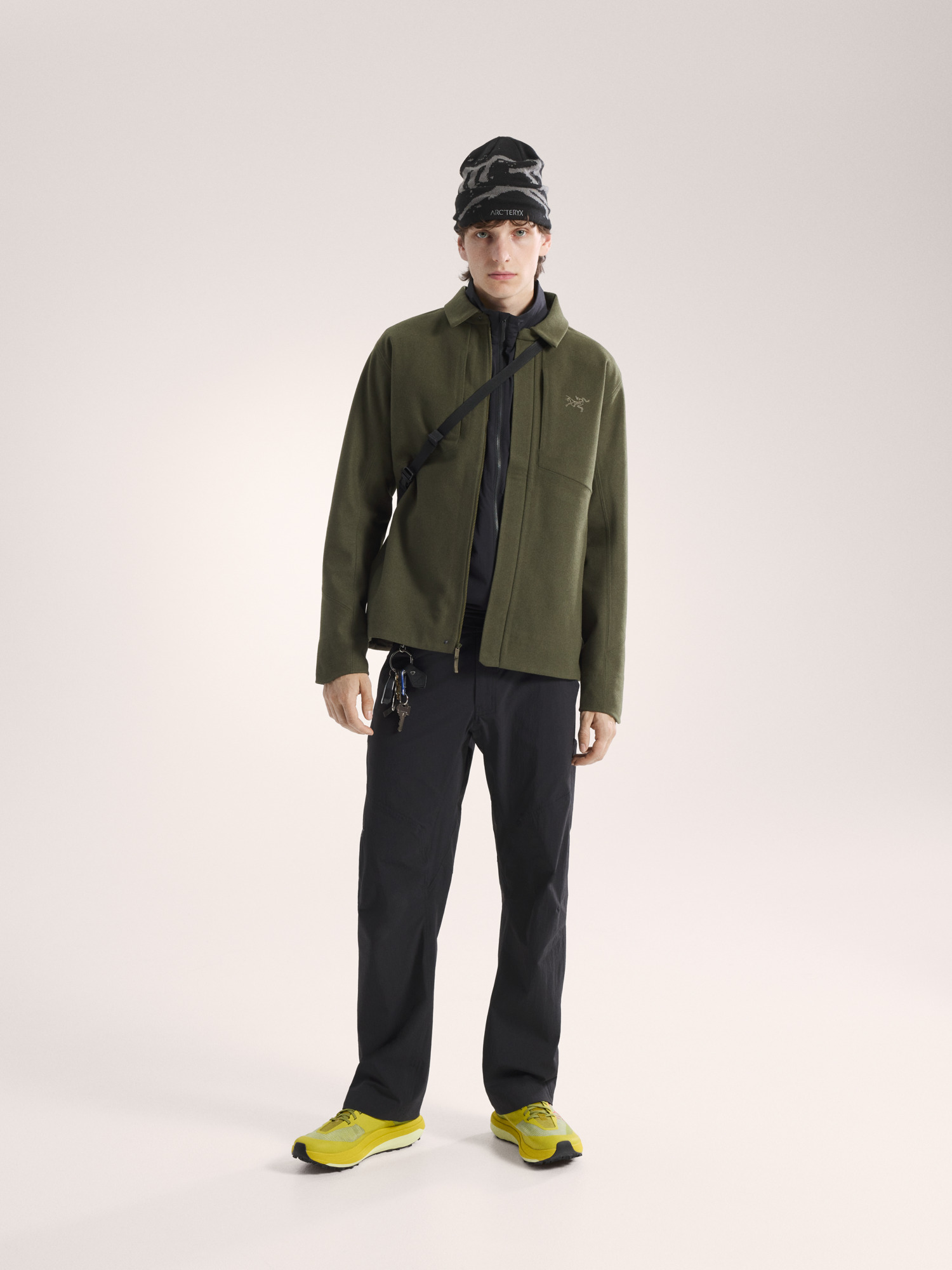 Sawyer Wool Overshirt Men's-OSI