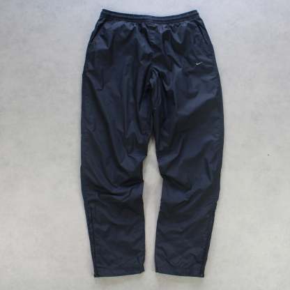RARE 2000s Trackpants Black-OSI