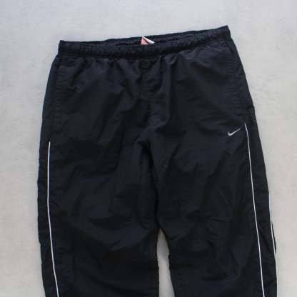 RARE 2000s Trackpants Black-OSI