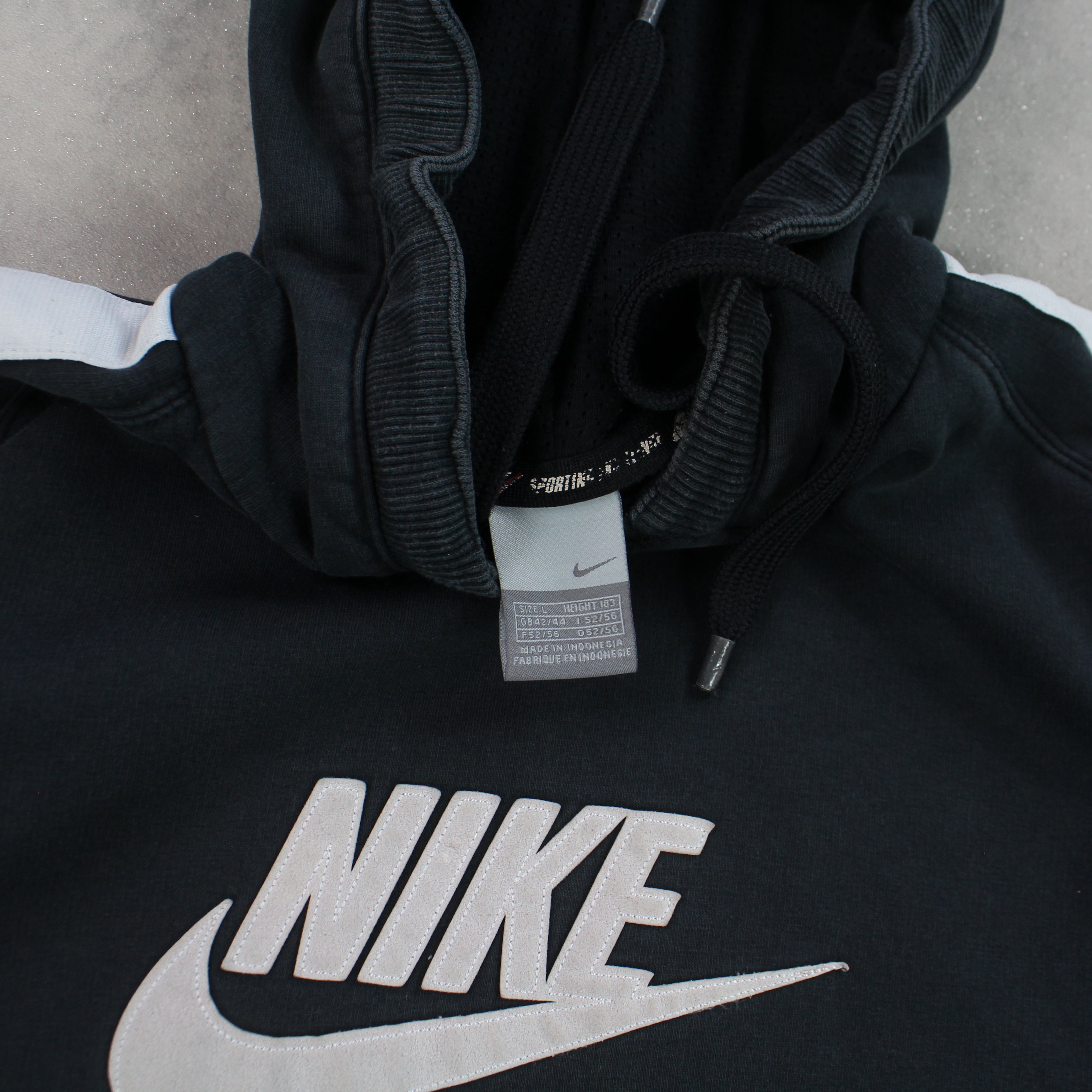 RARE 2000s  Hoodie Black-OSI