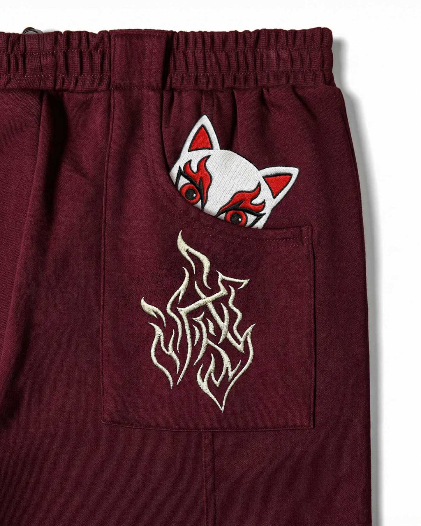 FLAME HASHIRA SWEAT SET-OSI