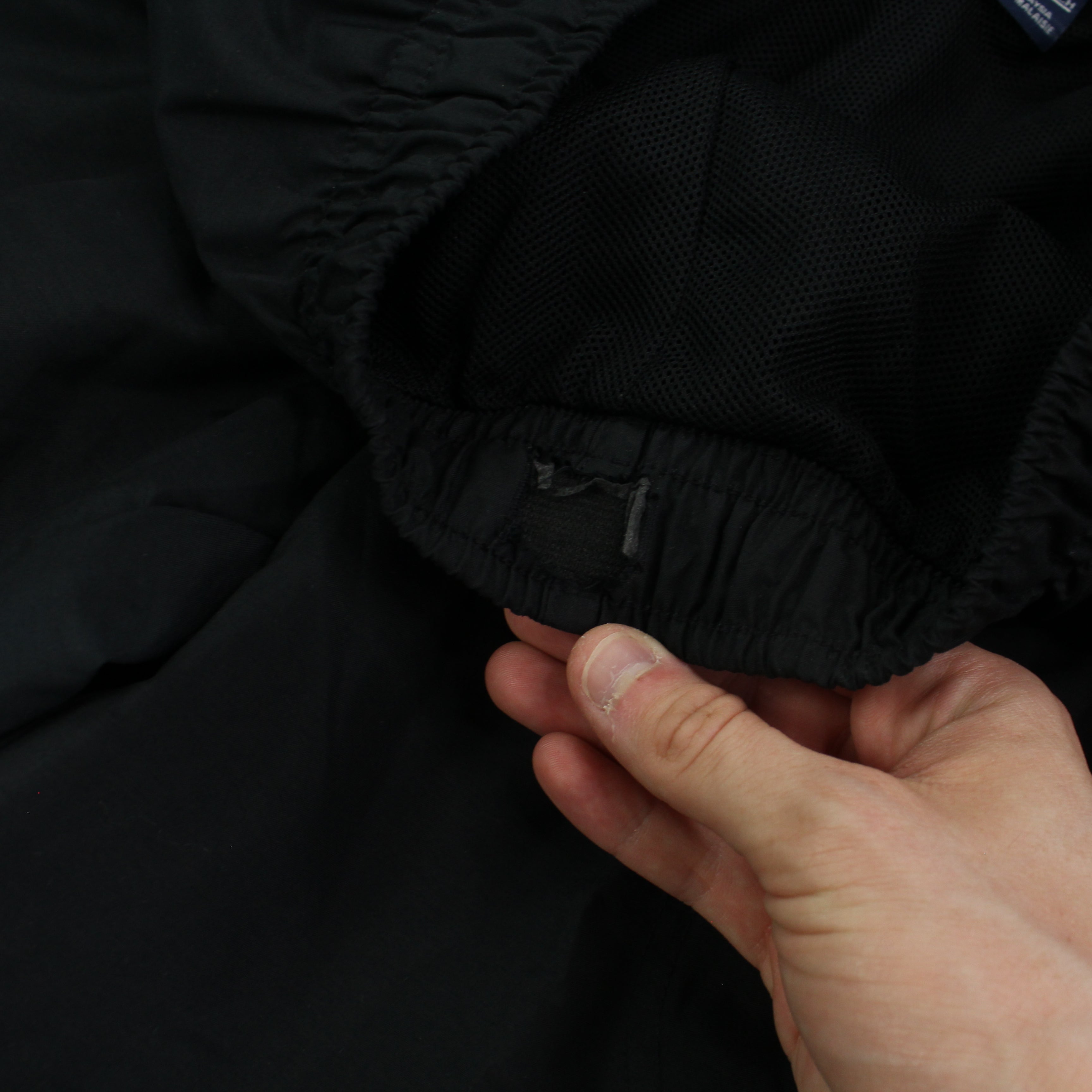 RARE 2000s Trackpants Black-OSI