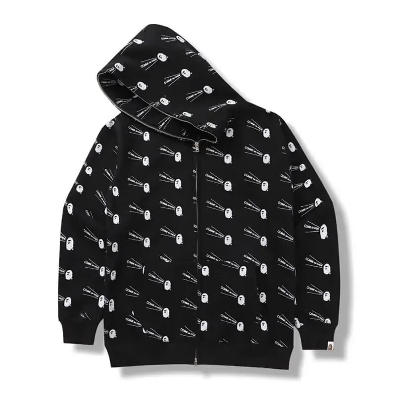 Casual Zipper Real  Shark Hoodie-OSI