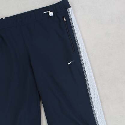 RARE 00s Womens Trackpants Navy-OSI