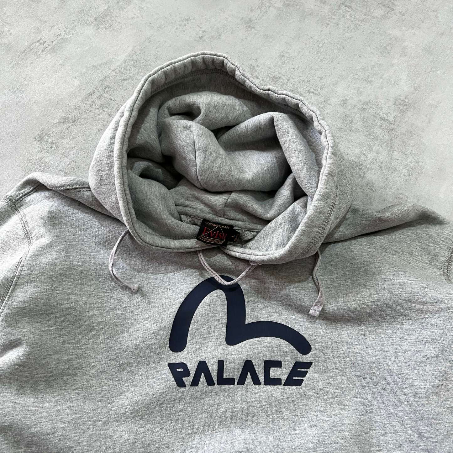 heavyweight spellout hoodie-OSI