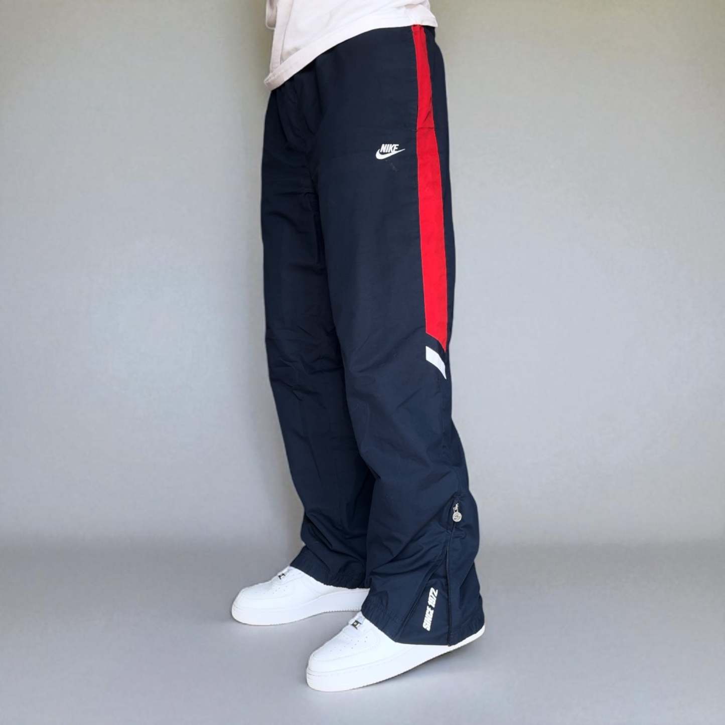 RARE 2000s Baggy Trackpants Navy-OSI