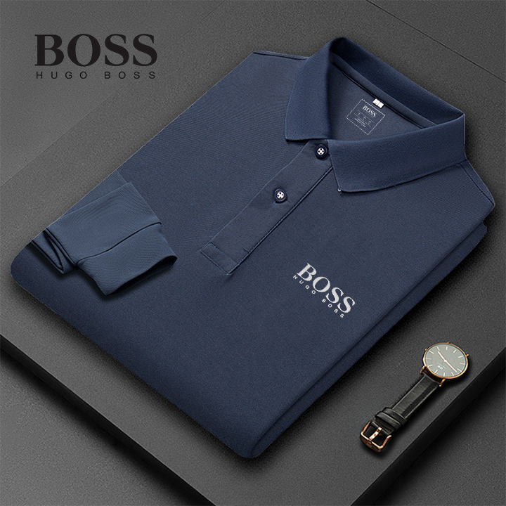 Long-sleeved Polo Shirt-OSI