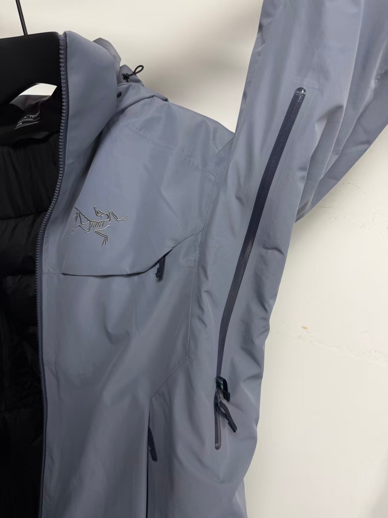  men's macai insulated jacket blue ski and snowboard jacket-OSI