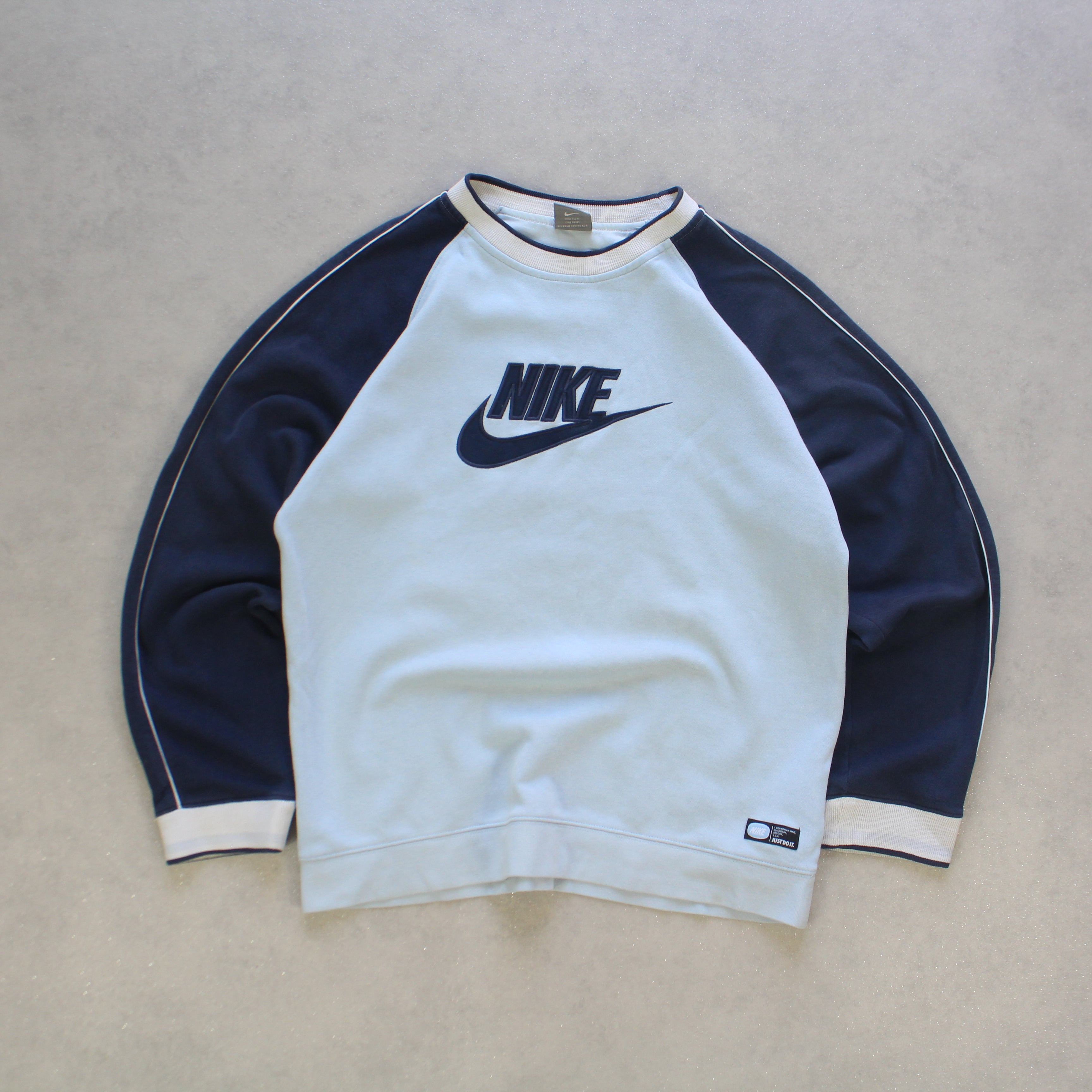 RARE 2000s  Sweatshirt Blue-OSI