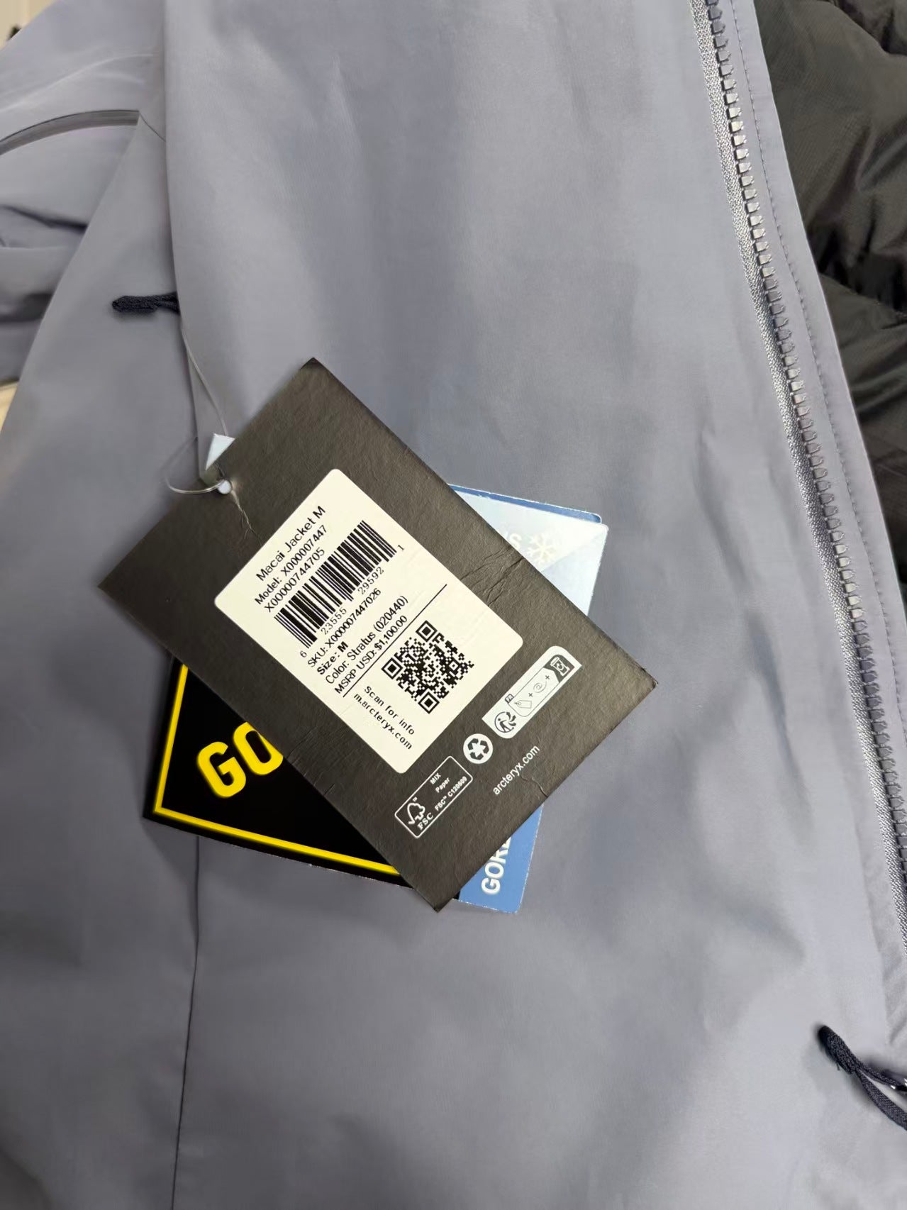  men's macai insulated jacket blue ski and snowboard jacket-OSI