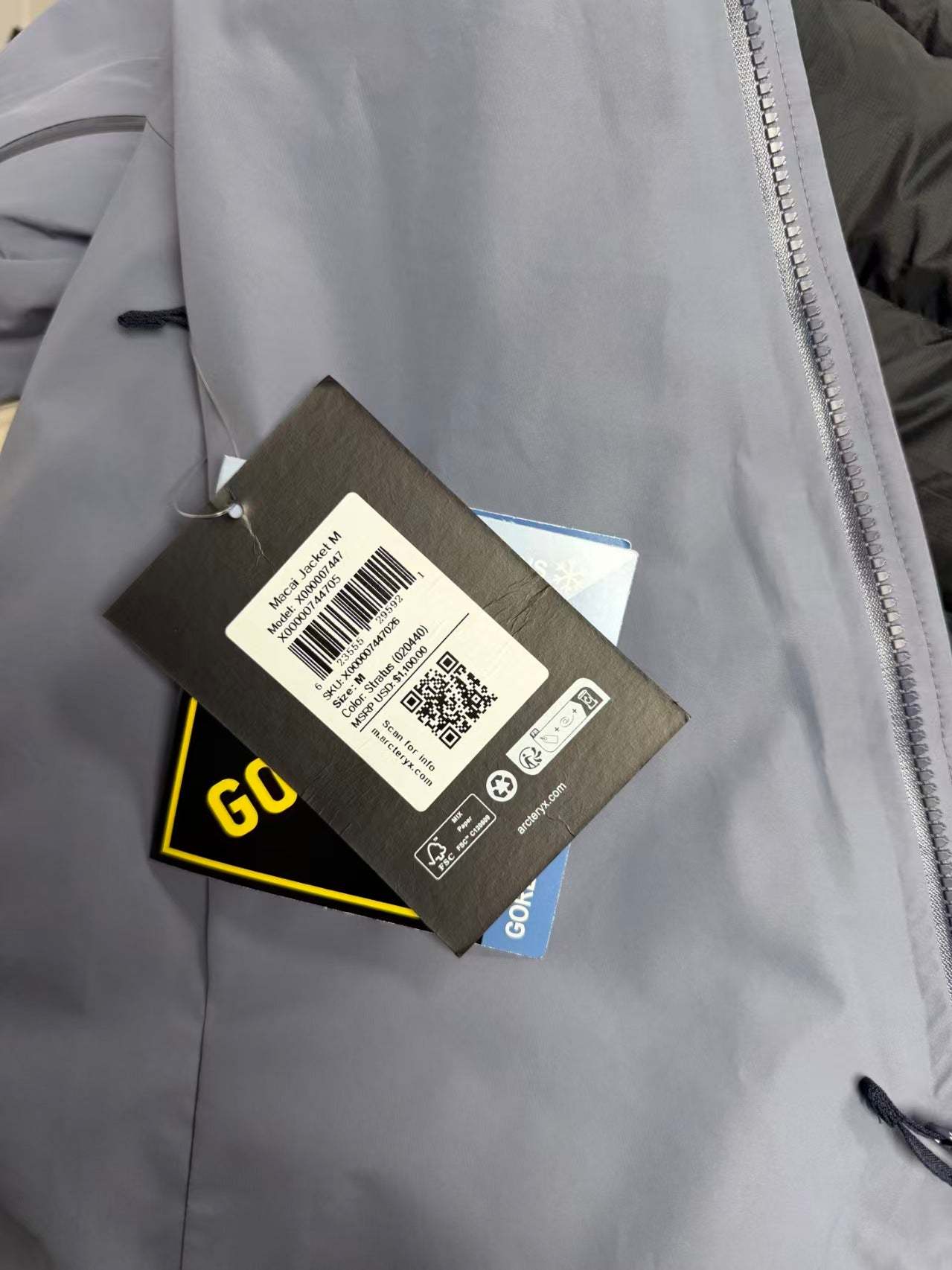  men's macai insulated jacket blue ski and snowboard jacket-OSI