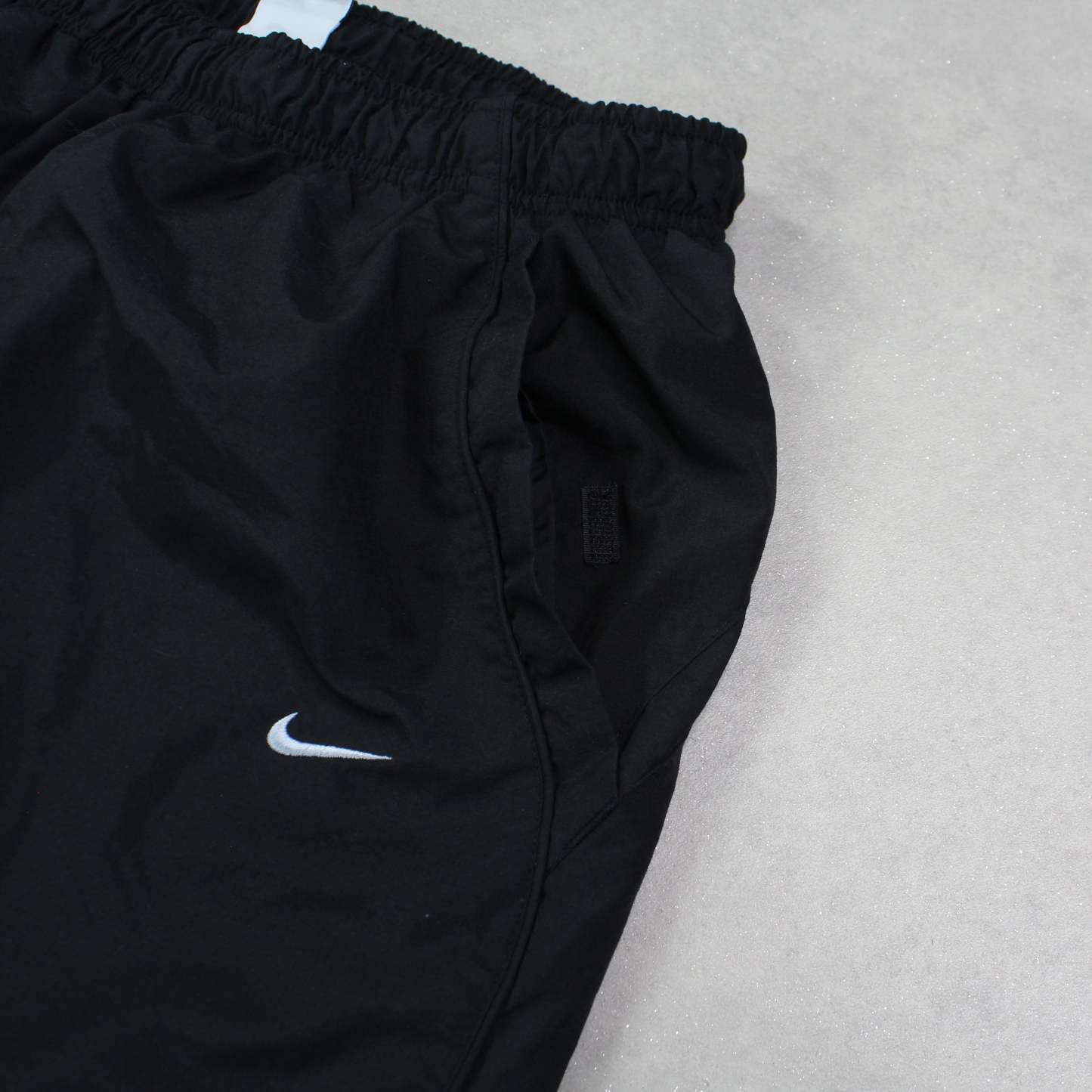 RARE 2000s Trackpants Black-OSI