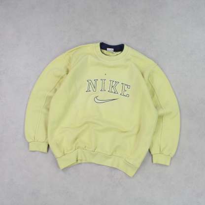 SUPER RARE 1990s  Sweatshirt Yellow-OSI