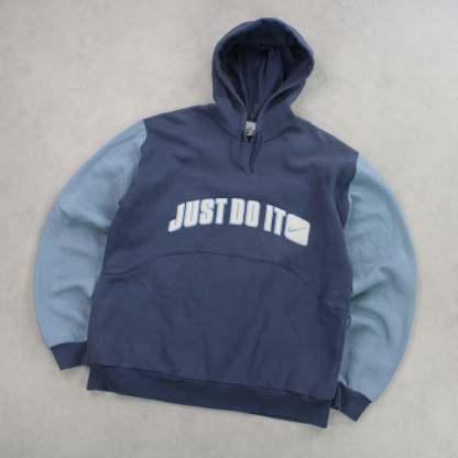 SUPER RARE 2000s  Hoodie Blue-OSI