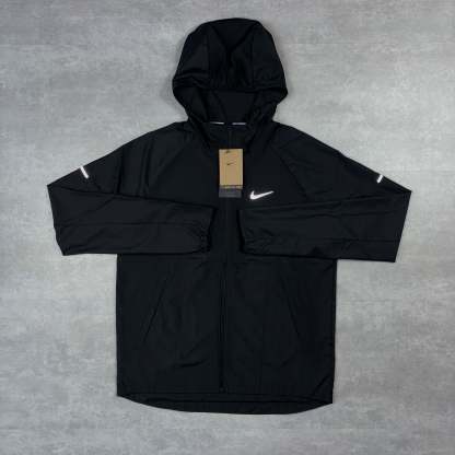 Miler Black Repel Windbreaker & 7” Black  Flex Strides-OSI