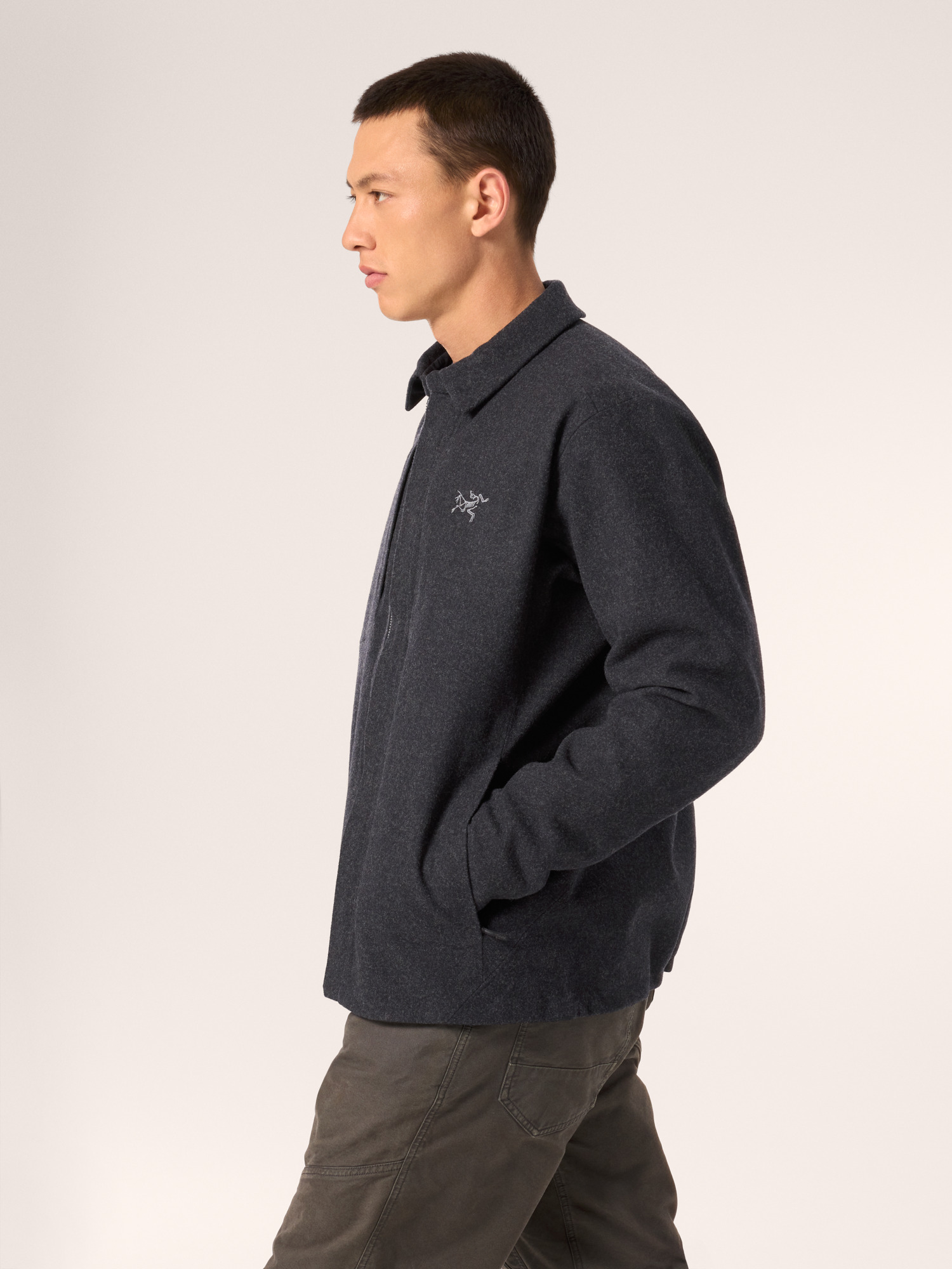 Sawyer Wool Overshirt Men's-OSI