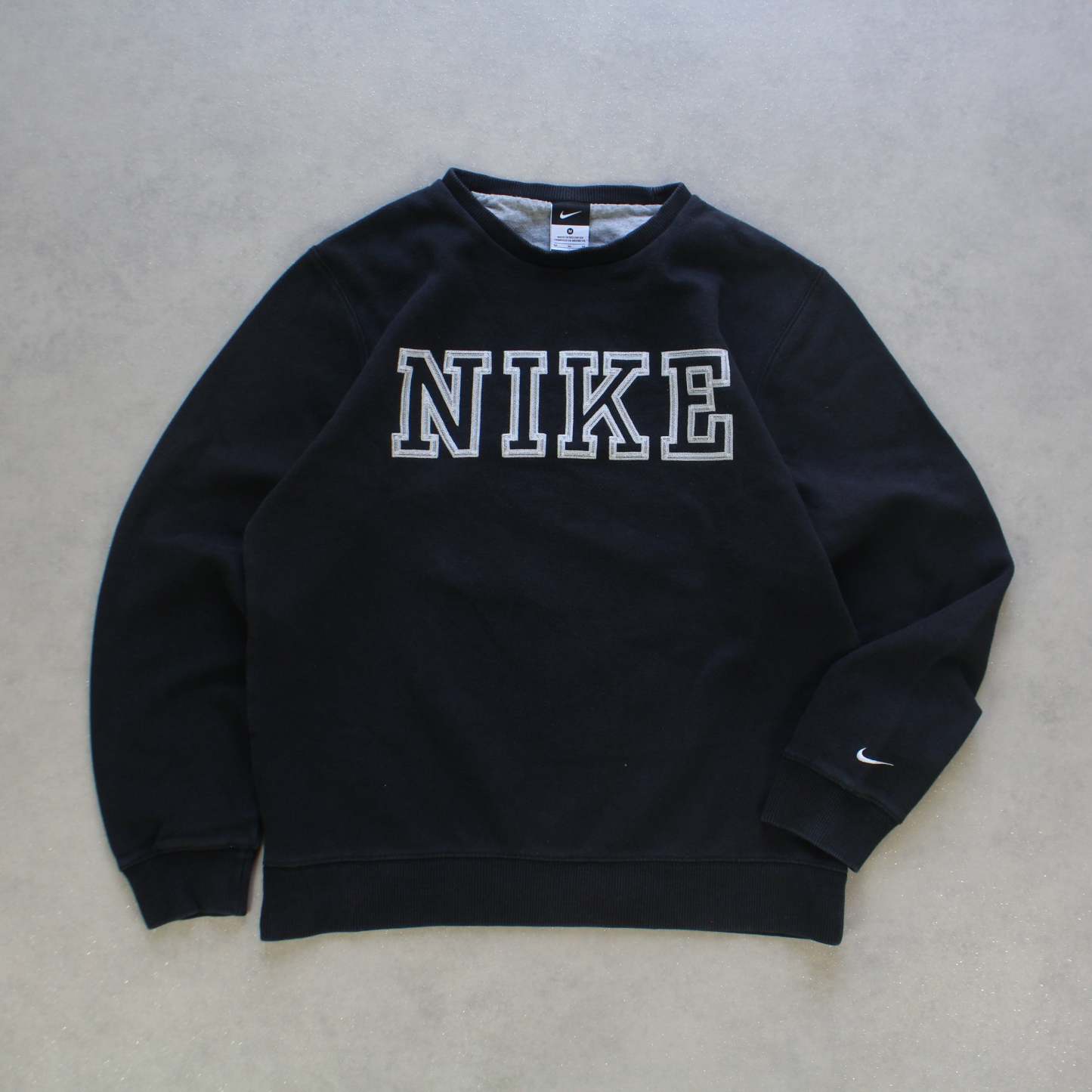 RARE 2000s  Sweatshirt Black-OSI