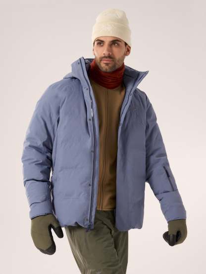  fissile men's insulated jacket blue ski and snowboard jacket-OSI