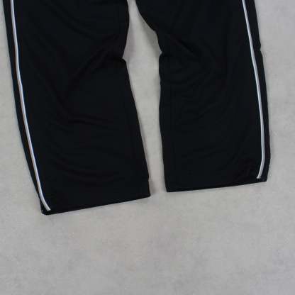 RARE 2000s Trackpants Black-OSI