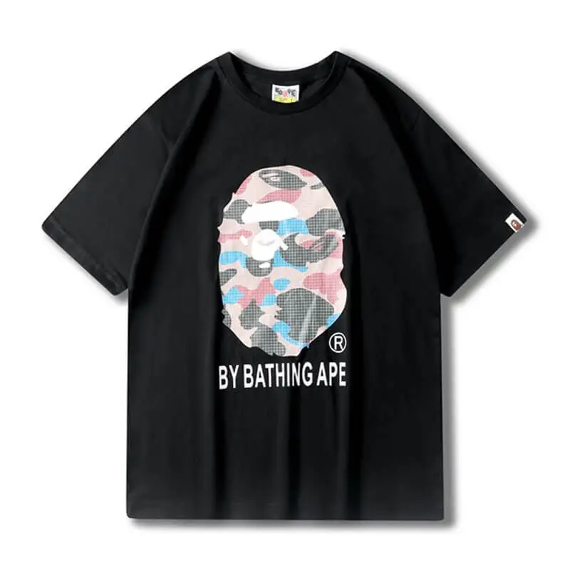 Crew Neck A Bathing Ape T shirt-OSI