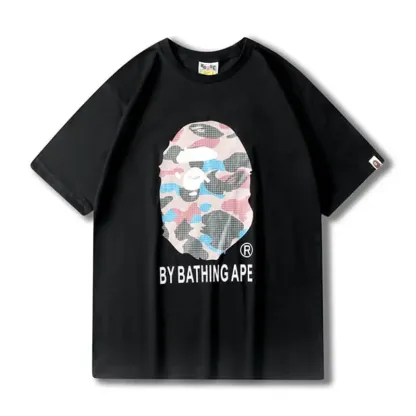 Crew Neck A Bathing Ape T shirt-OSI