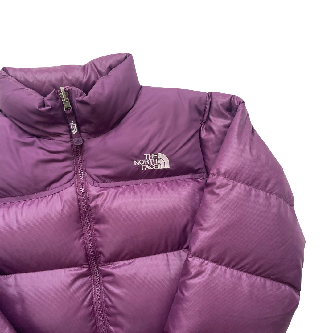 Women's Purple Puffer Jacket-OSI