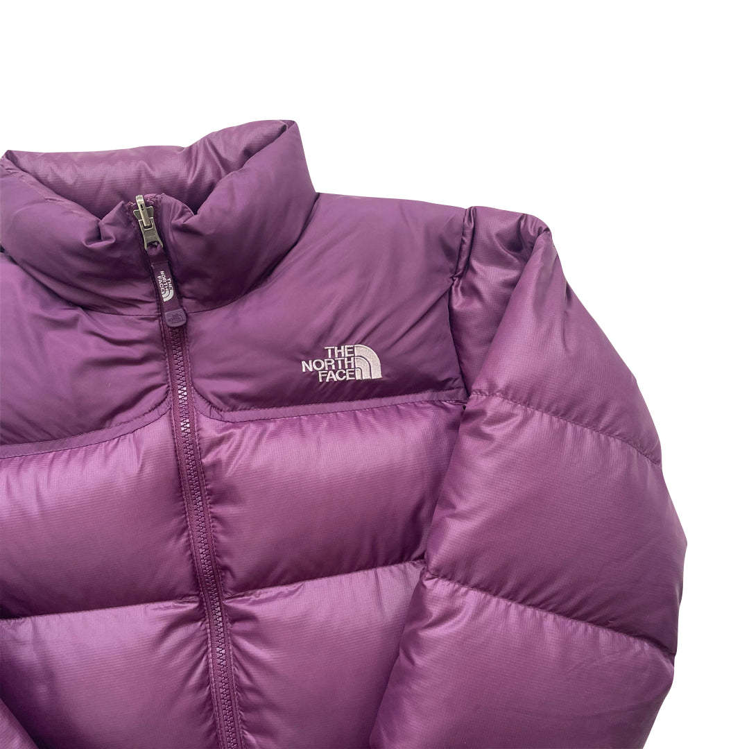 Women's Purple Puffer Jacket-OSI