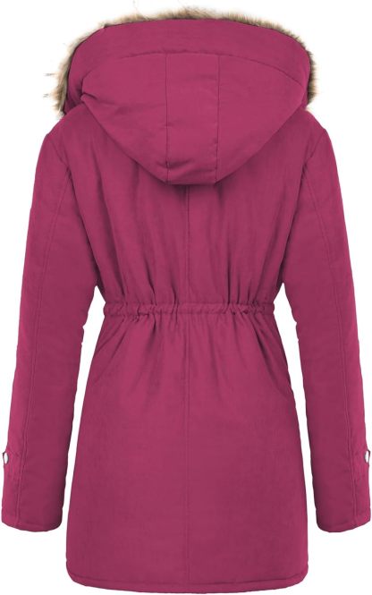 Winter Wool Women's Parka Jacket-OSI