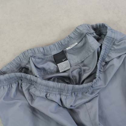 RARE 2000s Baggy Trackpants Grey-OSI