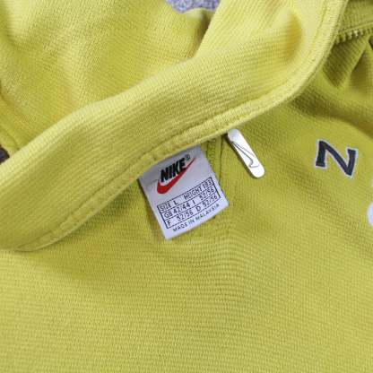RARE 1990s  1/4 Zip Sweatshirt Yellow-OSI