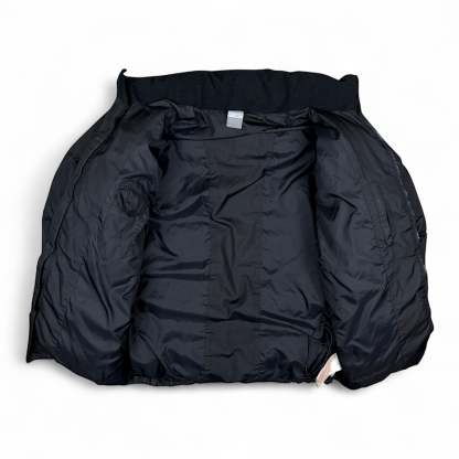 Vintage  Puffer Daunenjacke Schwarz-OSI