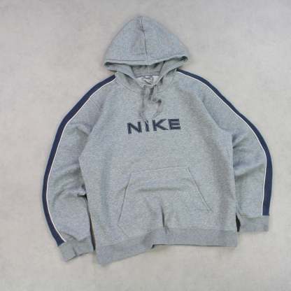 RARE 2000s  Hoodie Grey-OSI