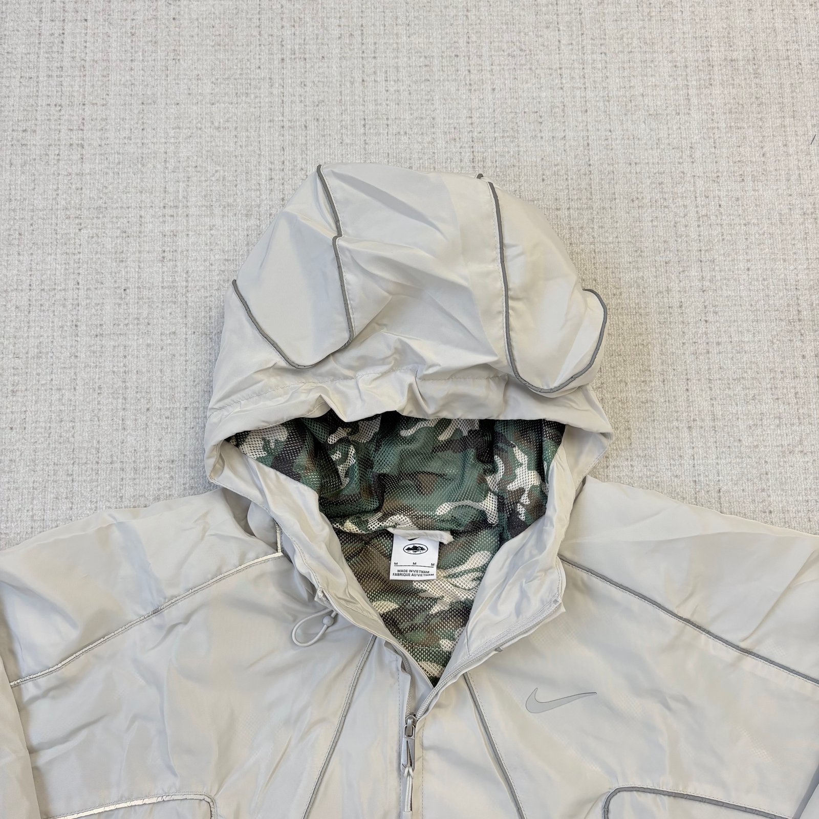 x Corteiz Reflective Light Grey Tracksuit