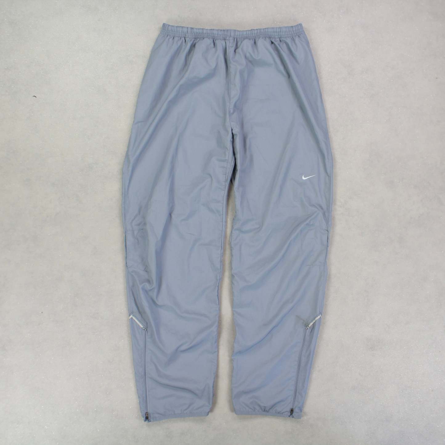 RARE 2000s Baggy Trackpants Grey-OSI
