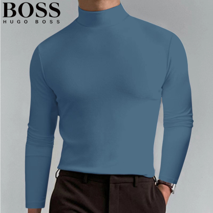 Men's Casual Round Neck Thermal Top-OSI