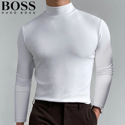Men's Casual Round Neck Thermal Top-OSI