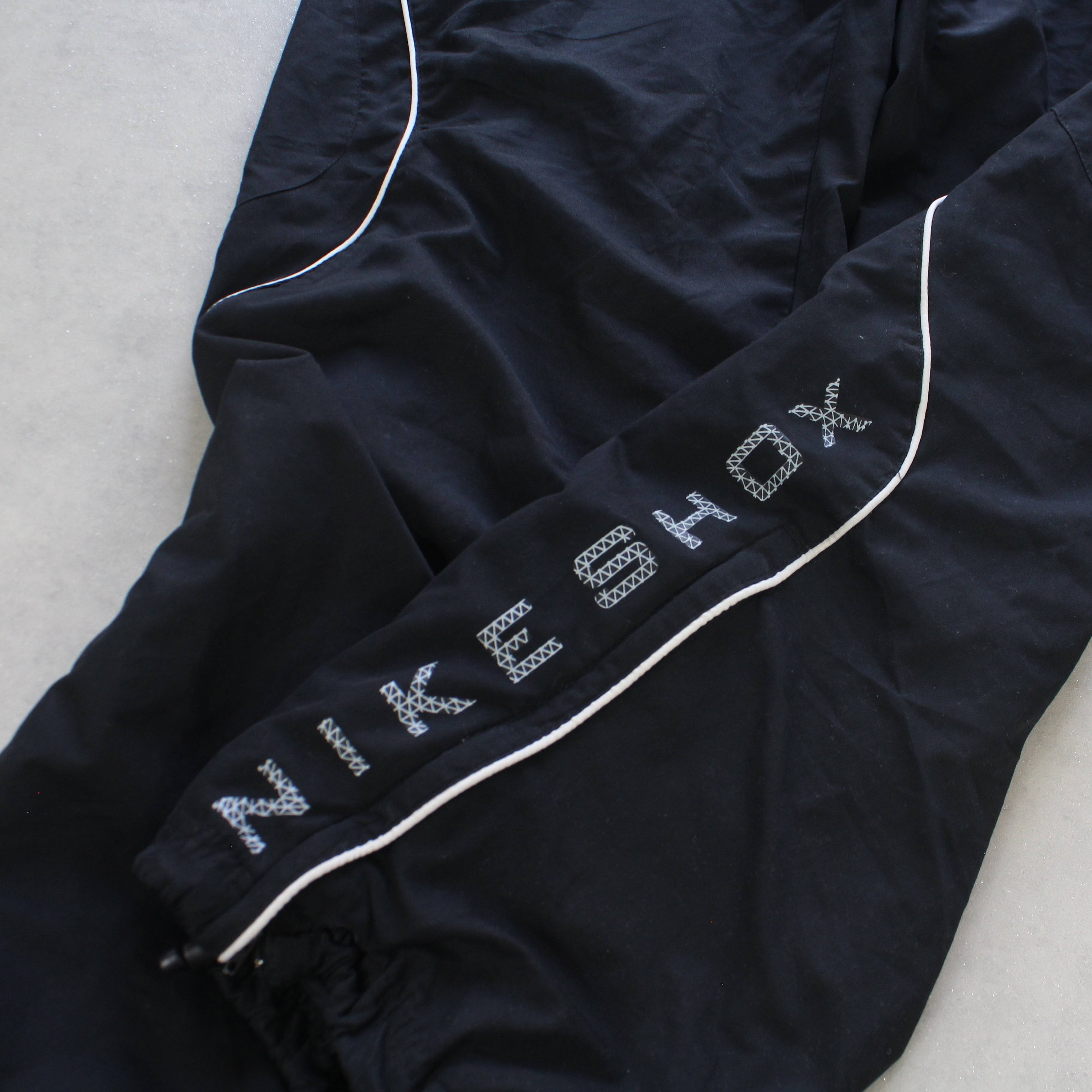 SUPER RARE 2000s Shox Trackpants Black-OSI