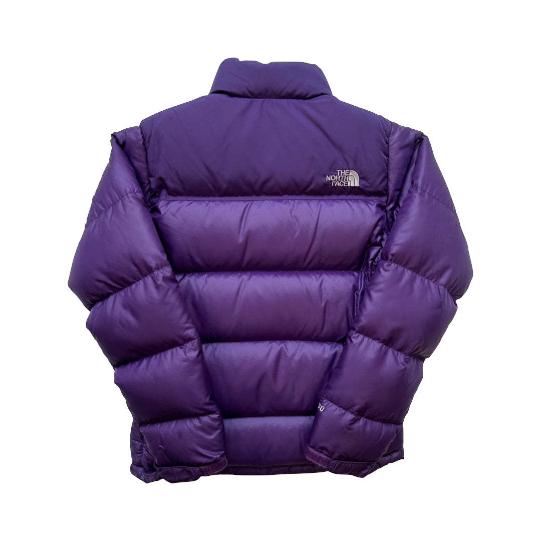 Women's Purple Puffer Jacket-OSI