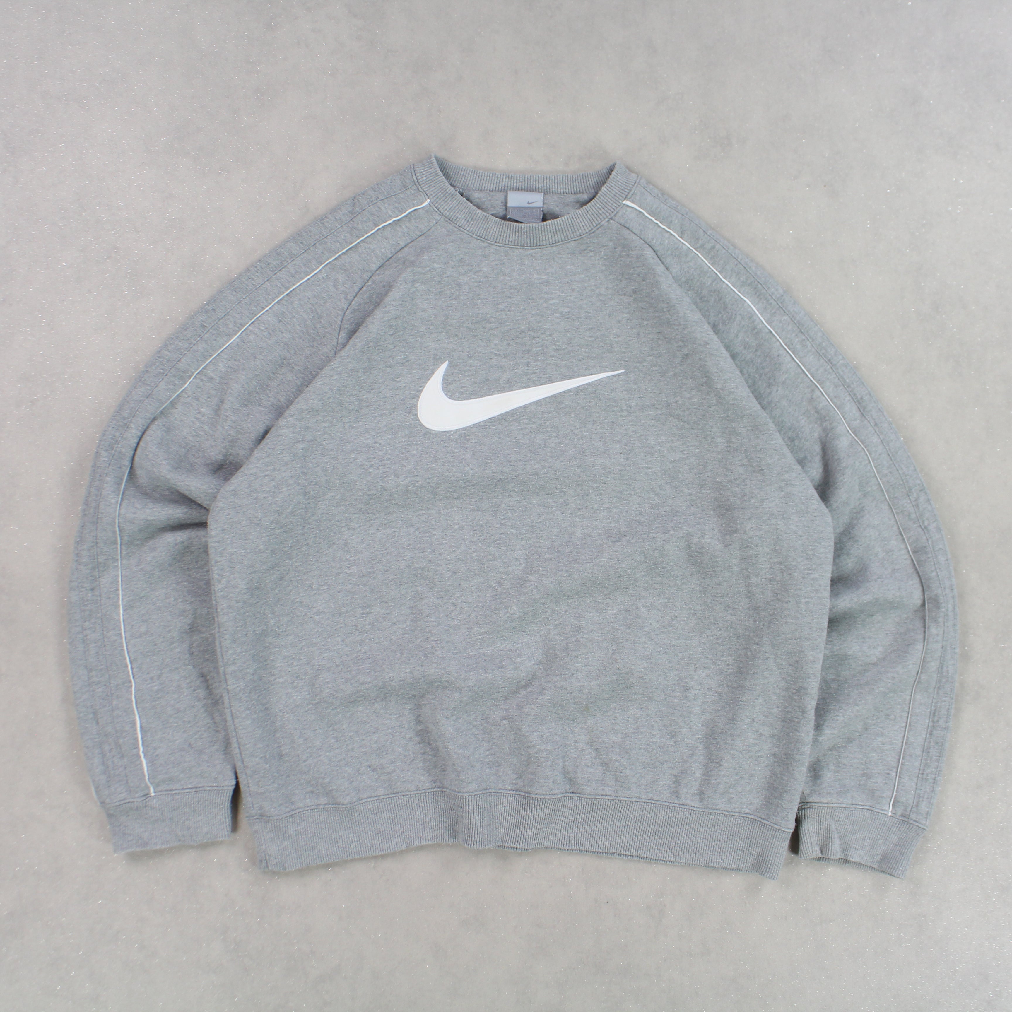 RARE 2000s  Sweatshirt Grey-OSI