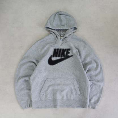 RARE 2000s  Hoodie Grey-OSI