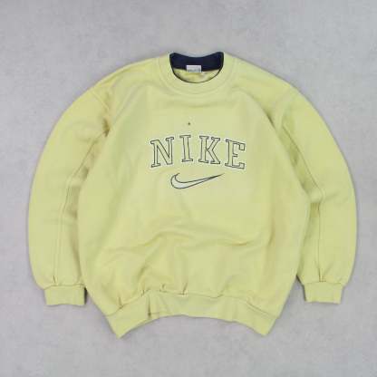 SUPER RARE 1990s  Sweatshirt Yellow-OSI