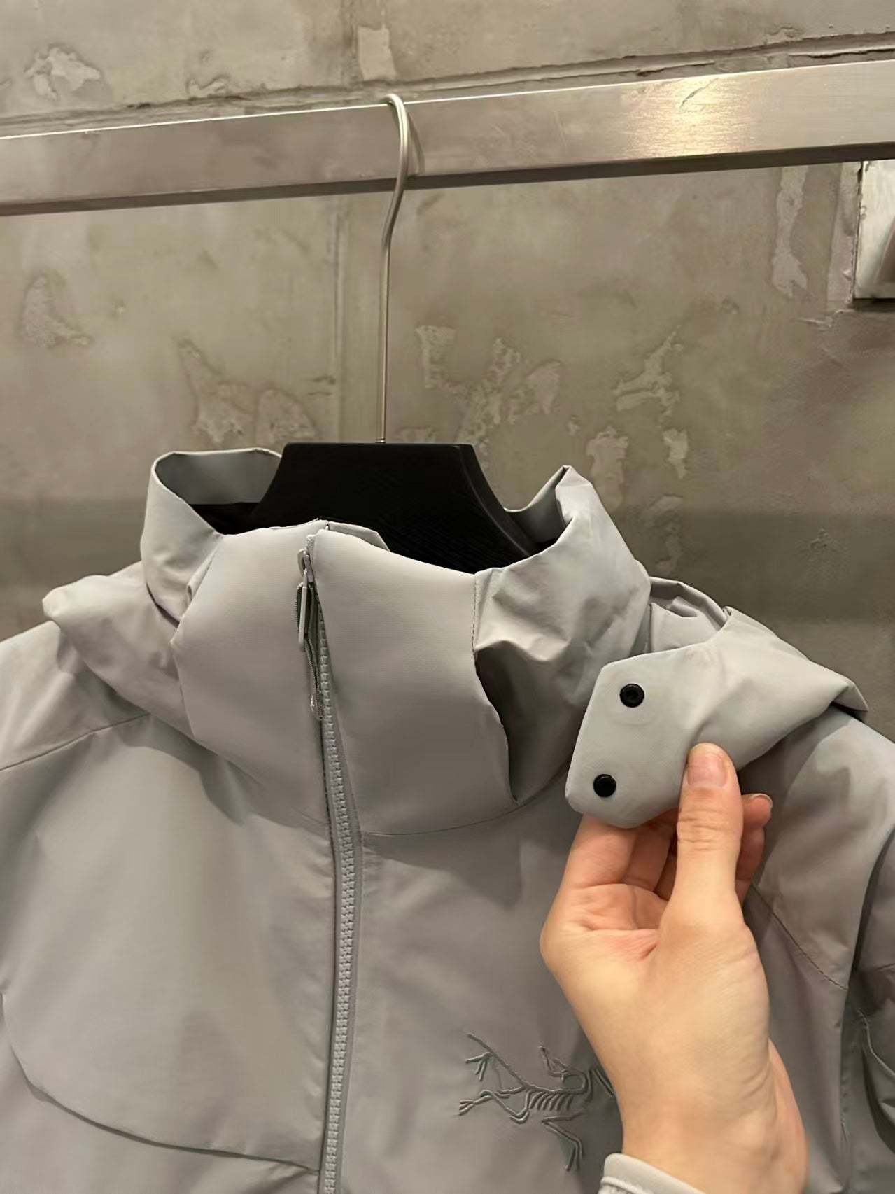  macai men's insulated jacket white ski and snowboard jacket-OSI