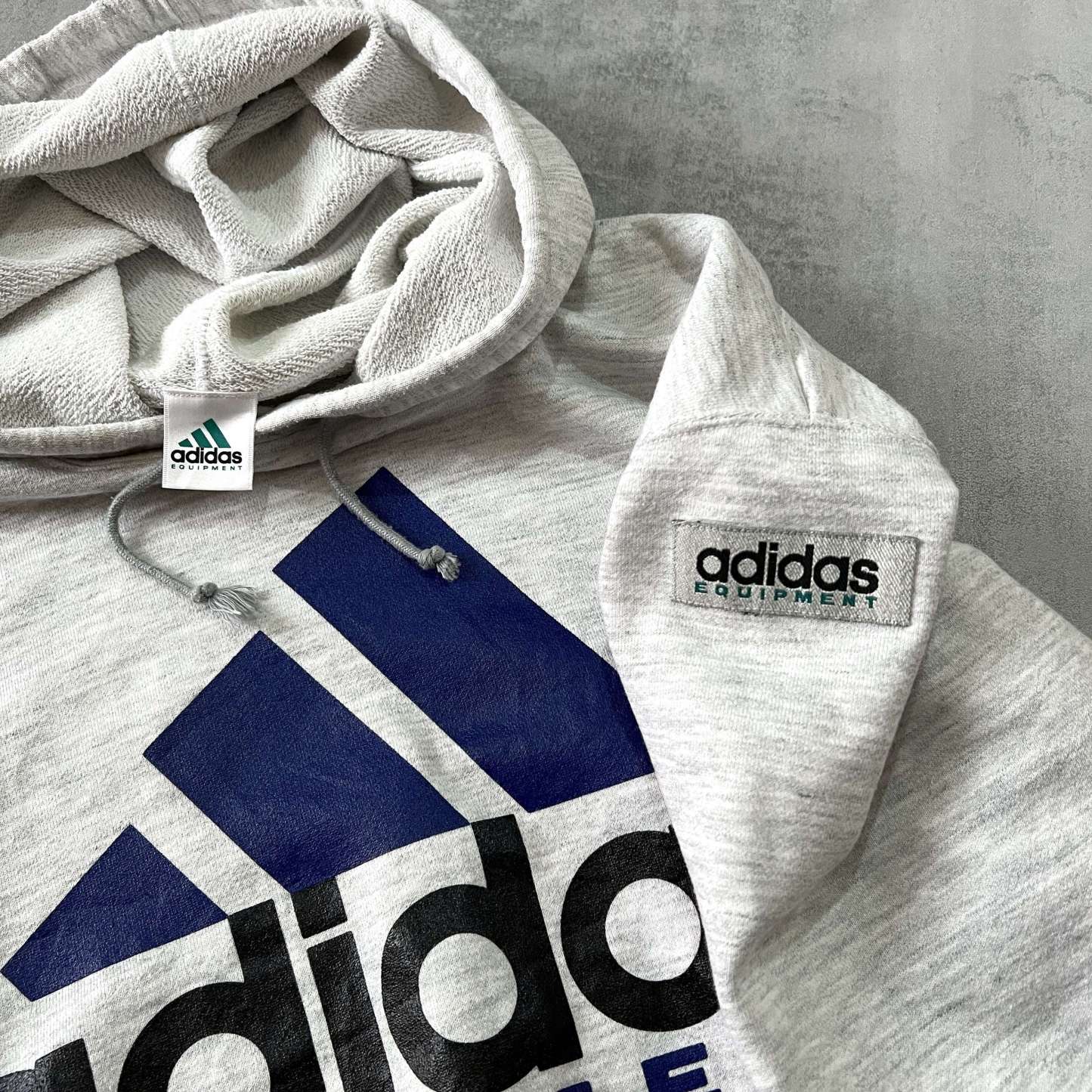 Equipment 1990s heavyweight spellout hoodie-OSI